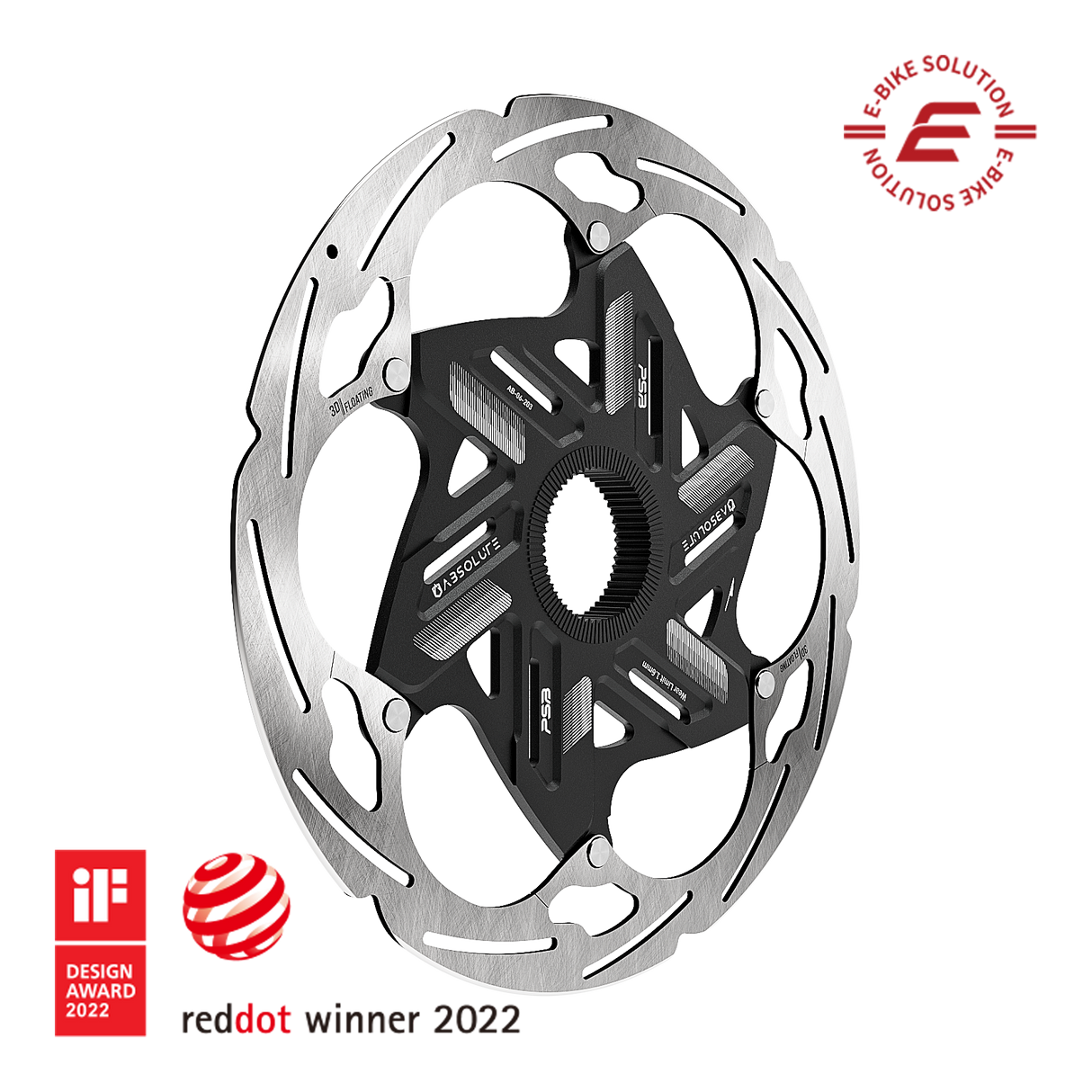 DISC ROTORS - AB-06 | TWO-PIECE | CENTER LOCK | 3D FLOATING