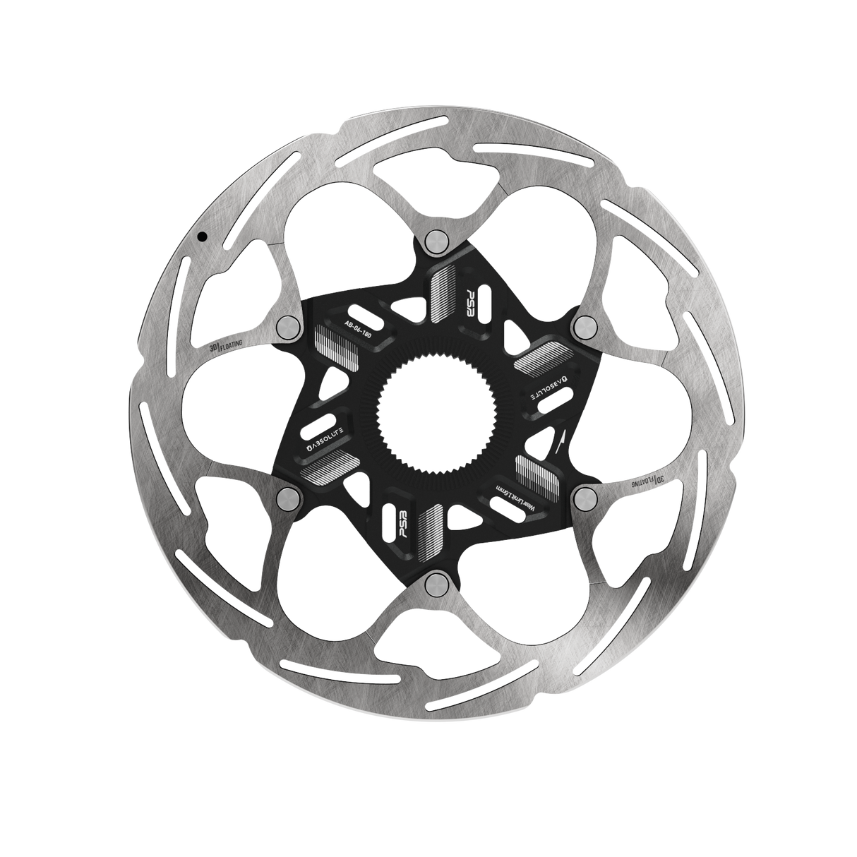 DISC ROTORS - AB-06 | TWO-PIECE | CENTER LOCK | 3D FLOATING