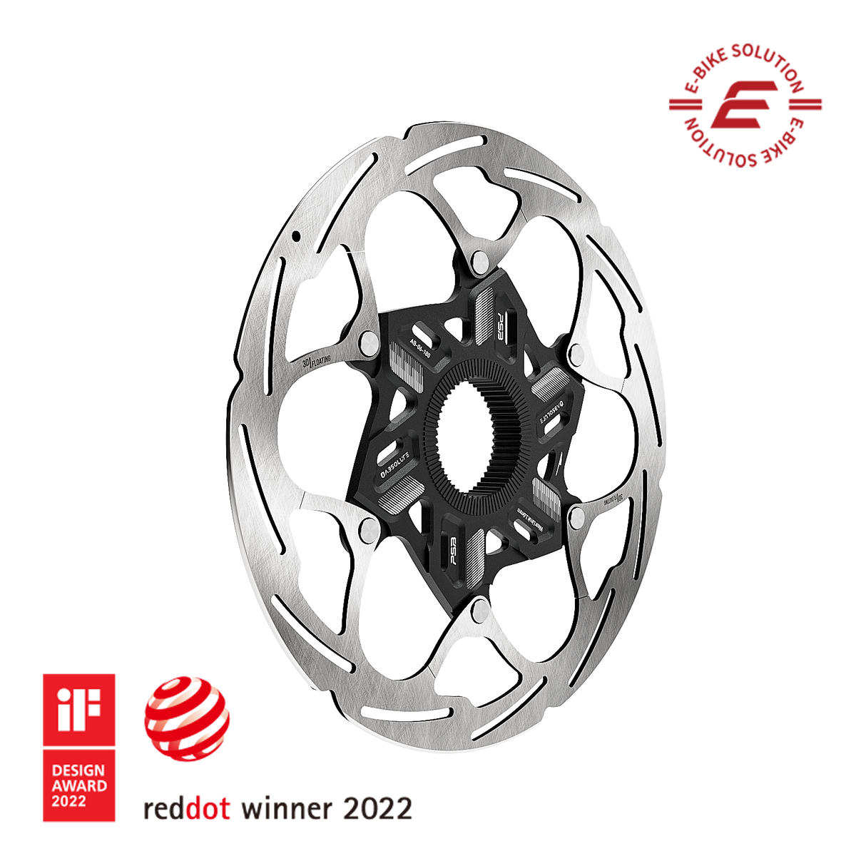 DISC ROTORS - AB-06 | TWO-PIECE | CENTER LOCK | 3D FLOATING